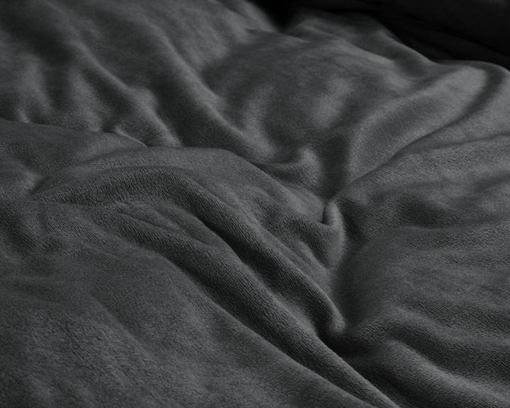 Actual product image Sleeptime Duvet cover velvet plain (Duvet cover, 200 x 220 cm)