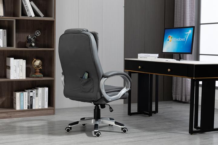 Actual product image Activejet Heated office chair with massage YK7304 grey