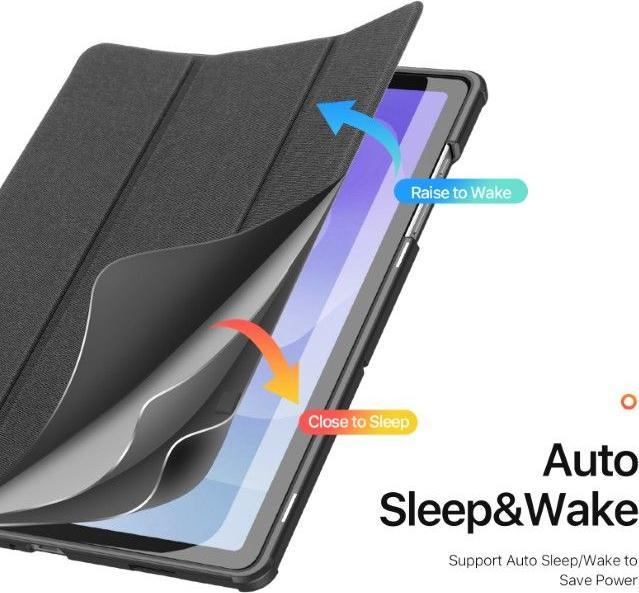 Produktbild Dux Ducis Domo Series Leder Bookcover Hülle (Samsung Galaxy Tab A11+, Samsung Galaxy Tab A9+)