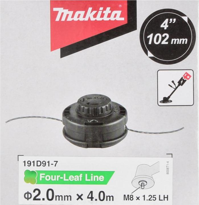 Actual product image Makita Tap&Go (Weed whacker, Trimmer line + line spool)