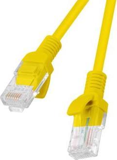Produktbild Lanberg PCU5-10CC-1500-Y networking cable Yellow Cat5e U/UTP (UTP) (UTP, CAT5e, 15 m)
