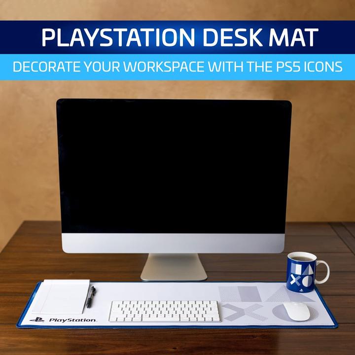 Produktbild Paladone Products Tappetino Mouse Playstation Blue Desk Mat (XL)
