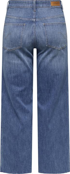 Immagine prodotto Only ONLANN-MADISON Hohe Taille Verkürzt Jeans Jeans mit weitem Bein (34)