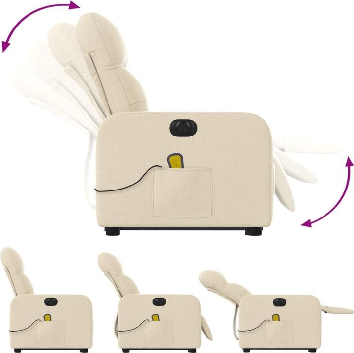 Image du produit vidaXL Massagesessel mit Aufstehhilfe