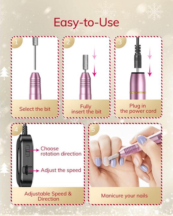 Produktbild Aevo Nagelfräser Set