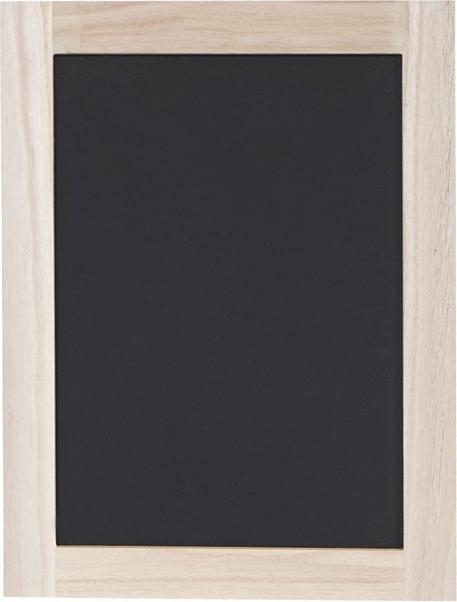 Immagine prodotto Mendler 2x Lavagna a muro, lavagna per scrivere in ardesia Lavagna decorativa per avvisi - 40x30cm