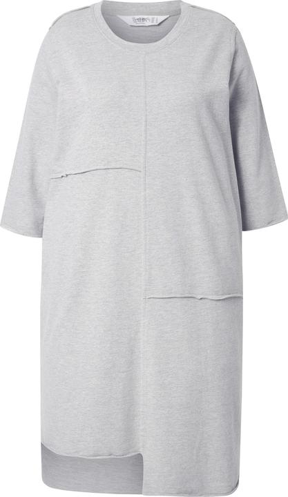 Image du produit Angel of Style Sweatkleid, offene Kanten, 3/4-Ärmel (44)