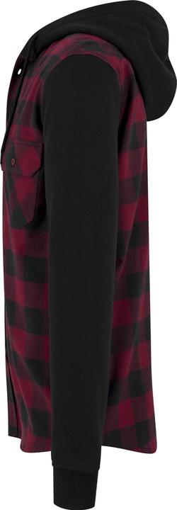 Immagine prodotto Urban Classics Camicia con cappuccio e maniche in flanella a quadri (L)