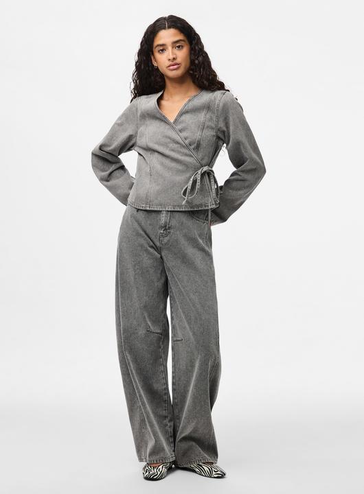 Image du produit Pieces PCFENNA DENIM Wickelbluse (S)
