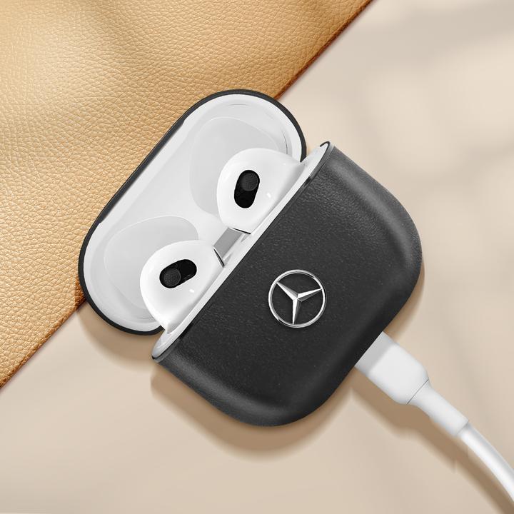 Immagine prodotto Mercedes-Benz Mercedes MEA3CSLBK Cover AirPods 3 czarny/nero Linea Elettronica (Manicotto per cuffie)