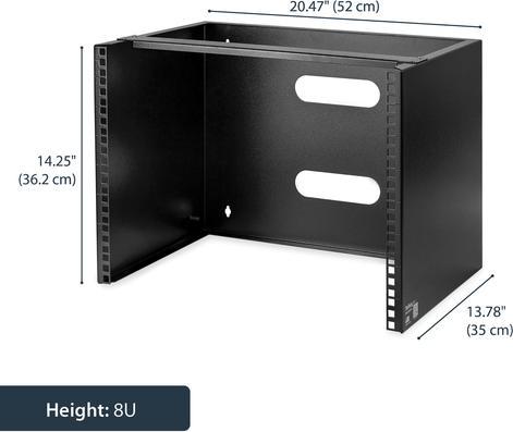 Productafbeelding StarTech 8u Muurbeugel (8 HE, 19 inch rek)