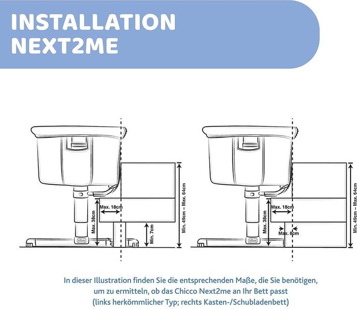 Actual product image Chicco Next2me