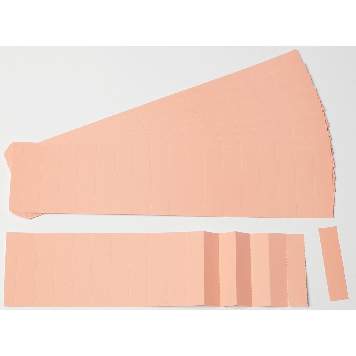 Thumbnail - Ultradex, Kartenaufbewahrung, Einsteckkarten für 20mm Einsteckschiene 70x17mm VE=170 Stück rosa