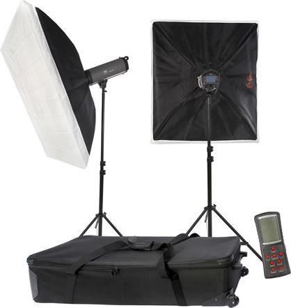 Image du produit Falcon Eyes Kit flash de studio TFK-2600L avec écran LCD (600 W, Set)