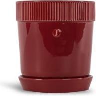 Actual product image Sagaform Herb pot Elise bordeaux, D14 H15