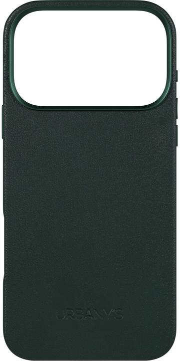 Actual product image Urbany's MagSafe Backcover aus veganem Leder Petrol (Apple iPhone 17 Pro Max)