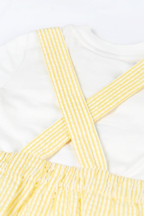 Actual product image Frugi Toddler dungarees set Godrevy (86, 92)