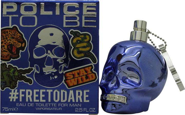 Actual product image Police Freetodare Man Eau De Toilette Spray 75ml (Eau de toilette, 75 ml)