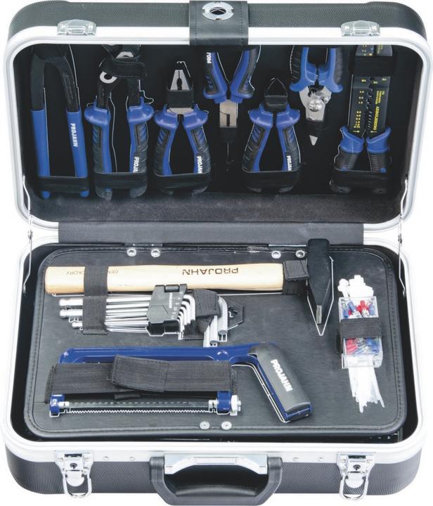 Actual product image Projahn Compact tool case no. 8682 164 pcs. 3/8" proficraft, in robust ABS case (164 pieces)