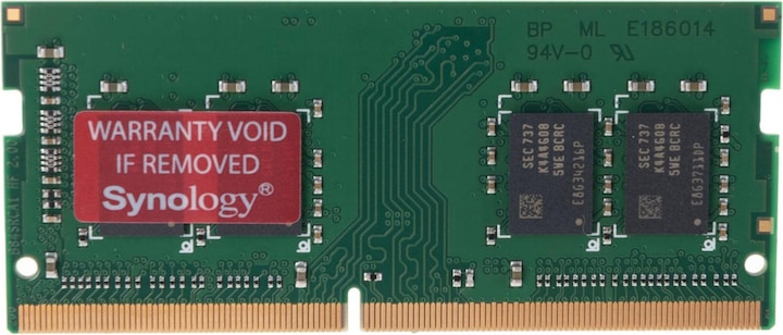 Produktbild Synology D4ECSO-2666-16G (1 x 16GB, 2666 MHz, DDR4-RAM, SO-DIMM)