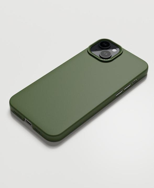 Image du produit Nudient Back Cover Thin Case Magsafe iPhone 15 Plus Pine Green (Apple iPhone 15 Plus)