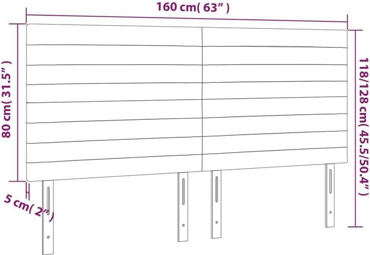 Immagine prodotto VidaXL Ivy (160 x 5 x 128 cm)