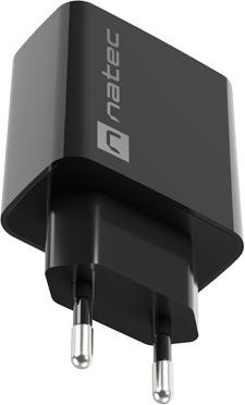 Immagine prodotto Genesis NATEC ŁADOWARKA SIECIOWA RIBERA USB-A 18W CZARNA NUC-2058 (18 W)