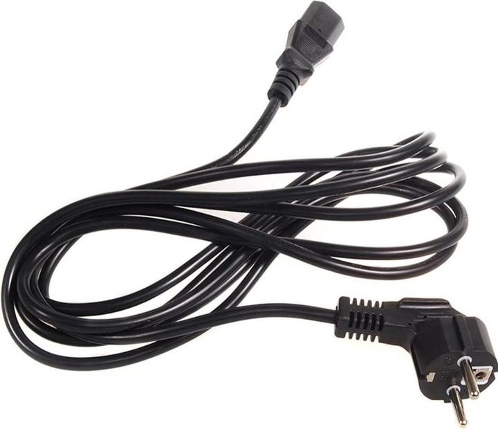Actual product image Maclean Cable d'alimentation 3m (Noir) (3 m)