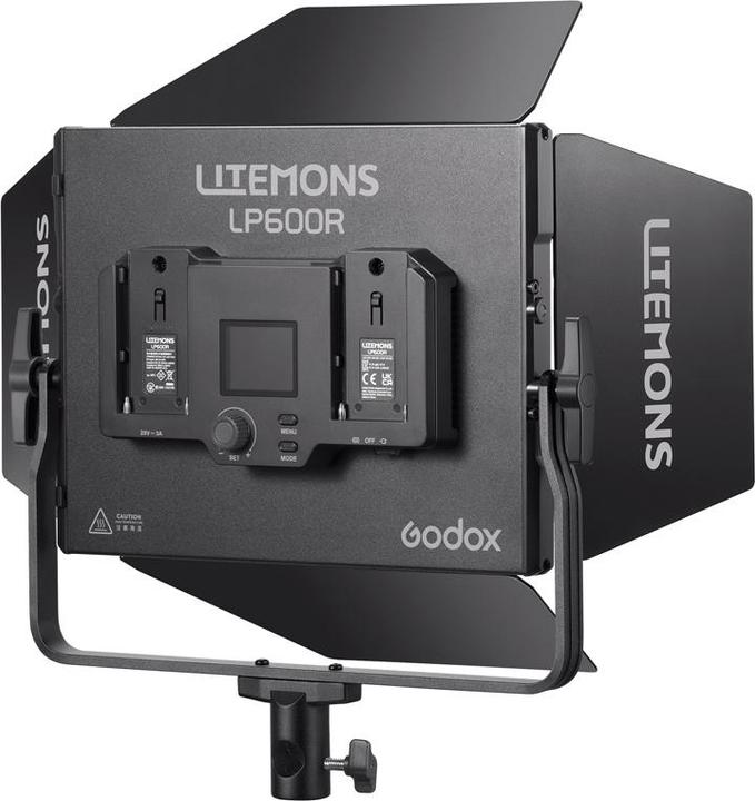 Image du produit Godox LP600R K2 Black Litemons RGB LED Light Panel 2 light kit (éclairage de studio, Lumière vidéo)
