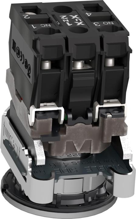 Actual product image Schneider Electric Illuminated pushbutton Harmony XB4F, 30mm, XB4FW33B5