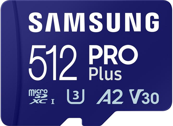 Produktbild Samsung PRO Plus (512 GB, microSDXC, U3, UHS-I)