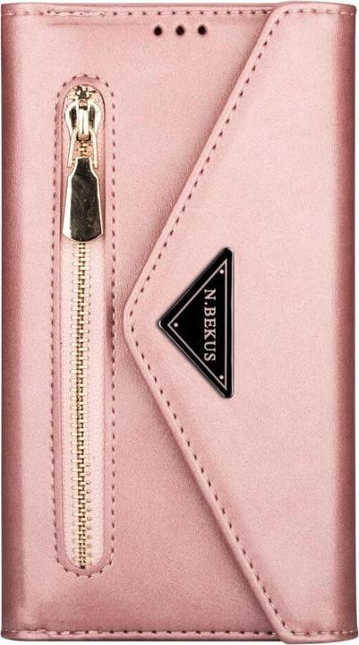 Actual product image Cover-Discount iPhone 14 Pro - Wallet Case pink (Apple iPhone 14 Pro)