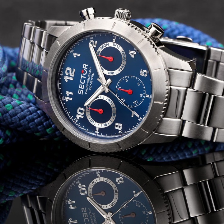 Immagine prodotto Sector R3253578016 Orologio da uomo 41mm 5ATM (Orologio da polso analogico, 41 mm)