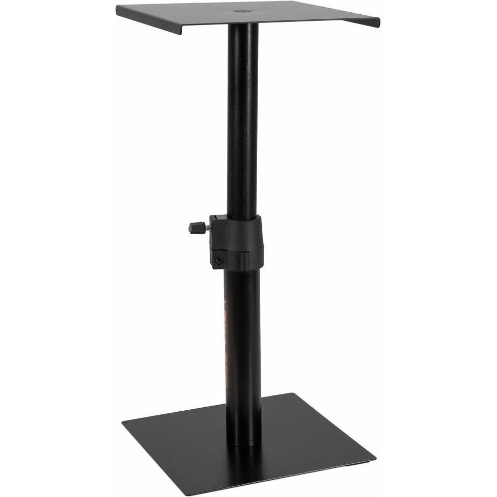 Omnitronic TMO-1 Monitorständer (1 Stk., Ständer, Höhenverstellbar), Lautsprecher Ständer + Wandmontage, Schwarz