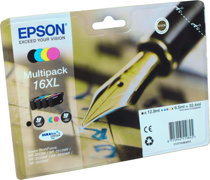 Image du produit Epson 16XL DuraBrite Ultra (M, CF, C, Y)