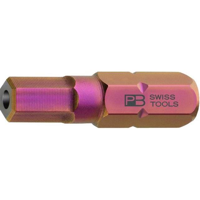 PB Swiss Tools, Bits, Sechskant-Klinge mit Bohrung (6)
