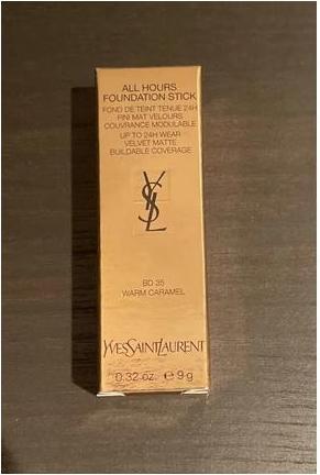 Actual product image Yves Saint Laurent All Hours Foundation Stick (No. B30 - Almond)