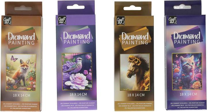 Produktbild Grafix Diamantmalerei-Tiere-Design