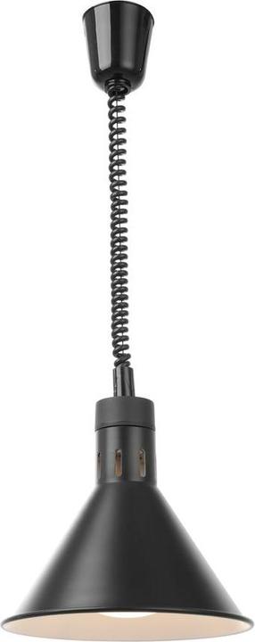 Productafbeelding Hendi Höhenverstellbare Wärmelampe, konisch,, Grün, 230V/250W, ⌀275x(H)250mm