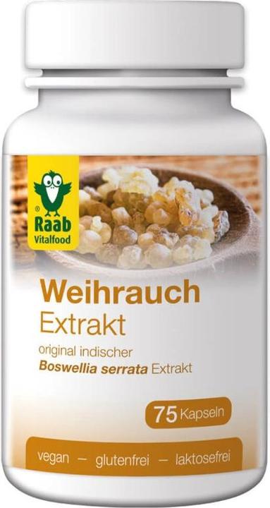 Actual product image Raab Weihrauch Extrakt (75 Piece, Capsules, 37.50 g)
