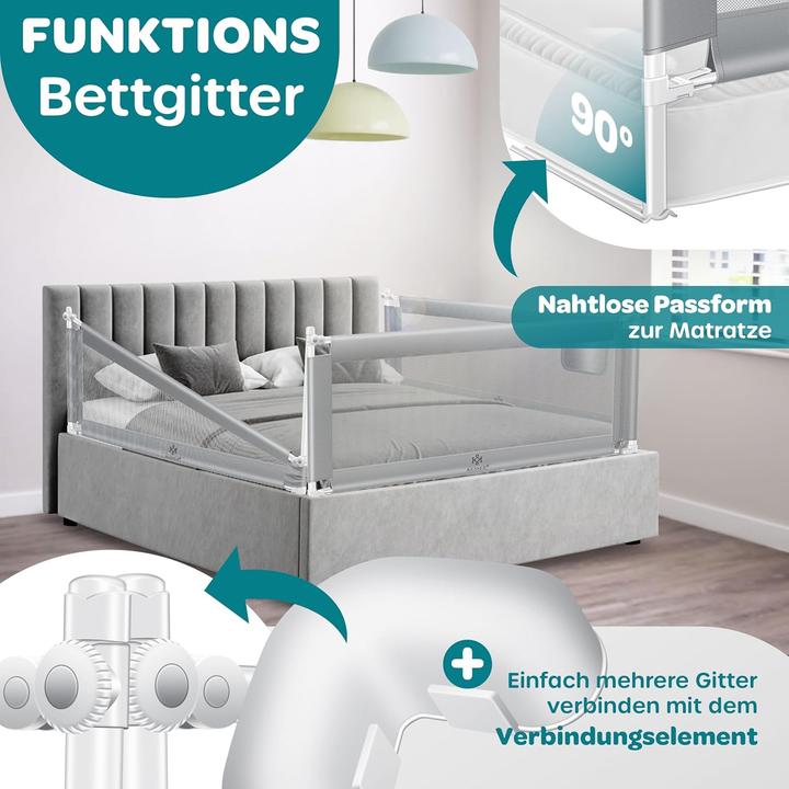 Actual product image Kesser Bed rail