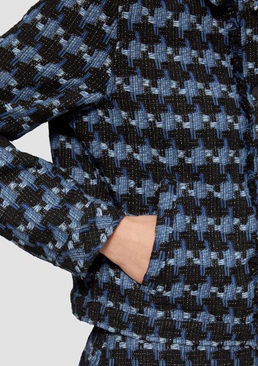 Actual product image S.Oliver Indoor-Jacke Gemusterte Bouclé-Jacke (40)
