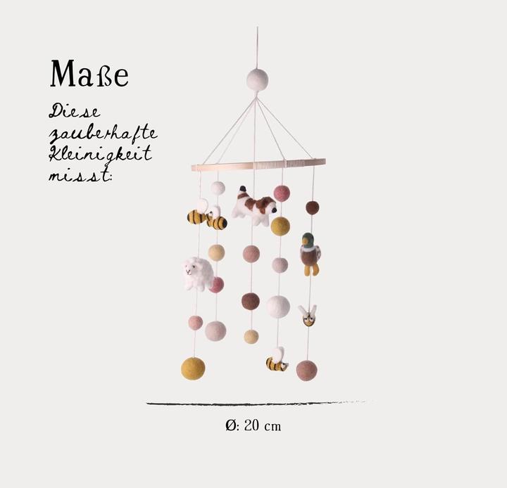 Image du produit Gry & Sif Mobile mit Bauernhoftieren