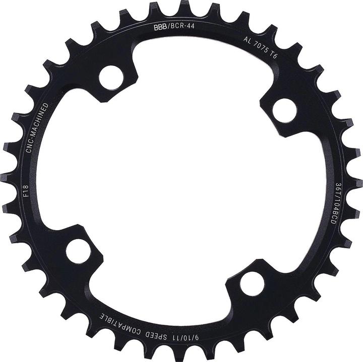 Actual product image BBB MTBGear narrow wide BCR-44 chainring (36)