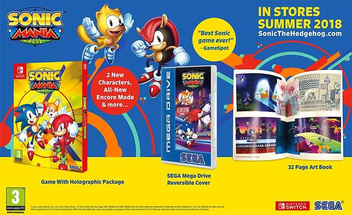 Image du produit Sega Sonic Mania Plus (Switch, EN)