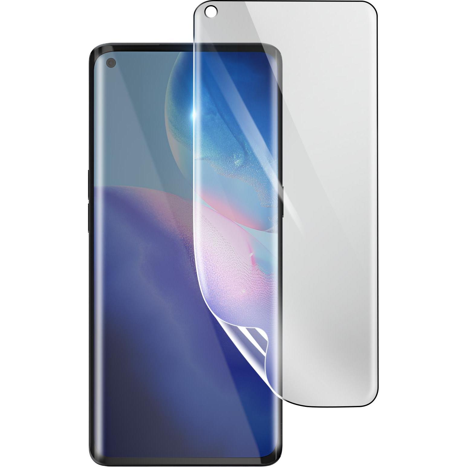 3MK Hydrogel Bildschirmfolie für Oppo Reno 5 Pro 5G (1 Stück, Oppo Reno 5 Pro 5G), Smartphone Schutzfolie, Transparent