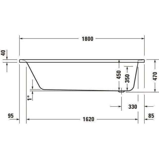 Thumbnail - Duravit, Whirlpool, Whirlwanne Soleil by Starck 1800x800mm, weiss Air-System
