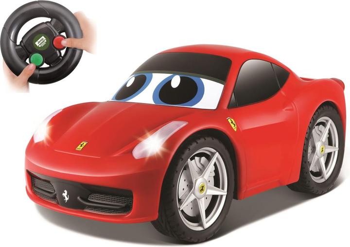 Actual product image BB Junior Ferrari 458 Italia with light and sound