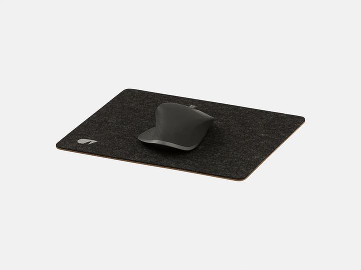 Oakywood Felt&Cork Mouse Pad - Mauspad aus Wollfilz - Anthrazit -
