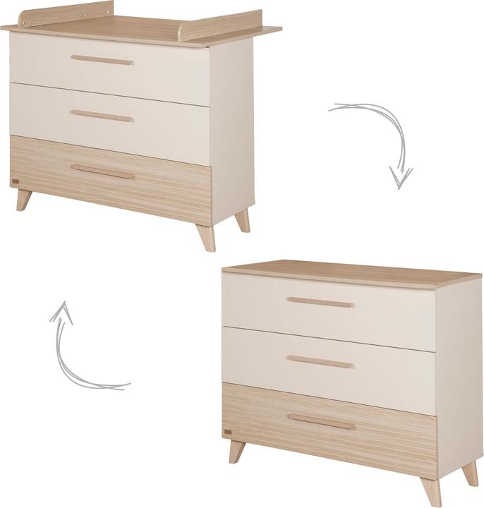 Produktbild Roba Wickelkommode breit inkl. Wickelansatz Sidney